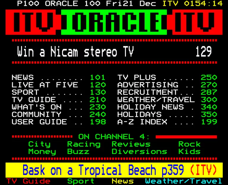 Tyne Tees from Friday 21st December 1990