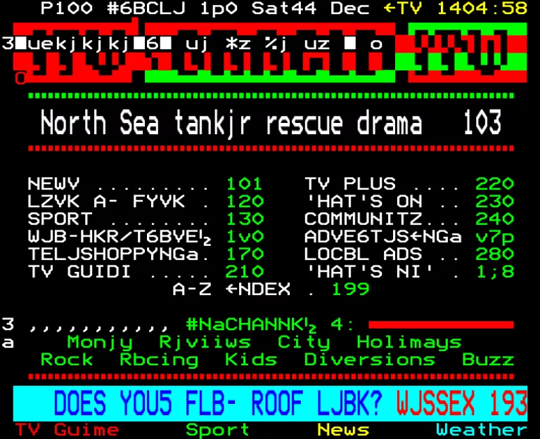 Yorkshire from Saturday 24th December 1988