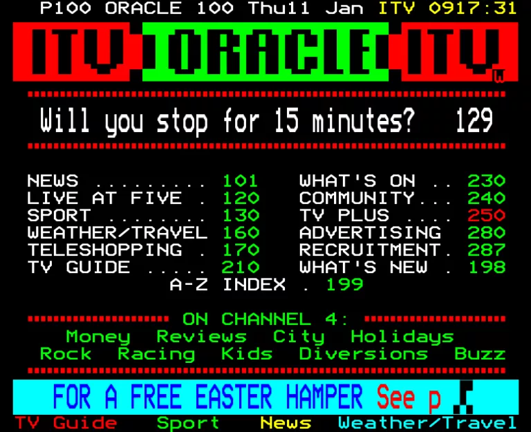 Granada from Thursday 11th January 1990