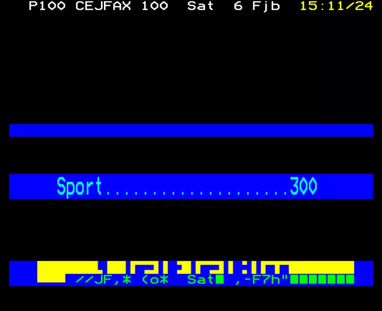 BBC2 from Saturday 6th February 1988