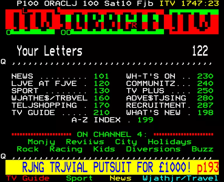 LWT from Saturday 10th February 1990