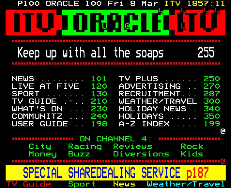 Granada from Friday 8th March 1991