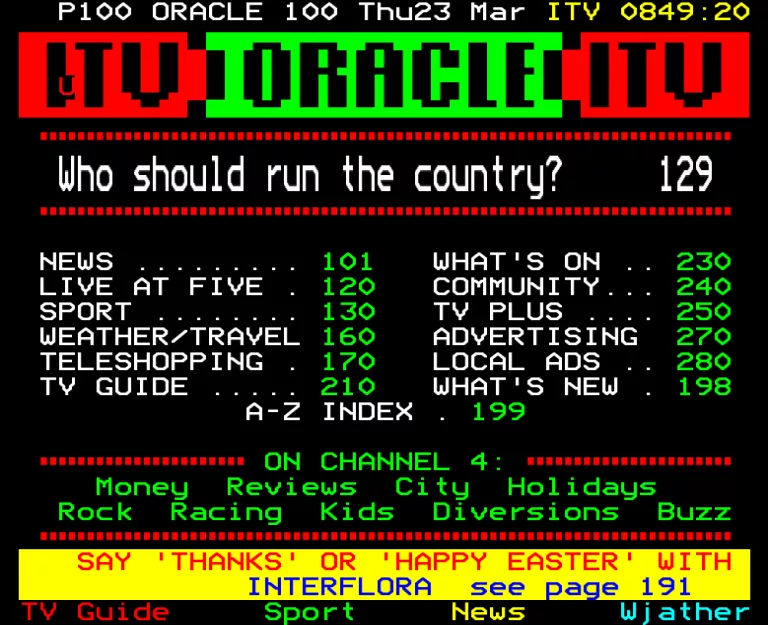 TV-am from Thursday 23rd March 1989