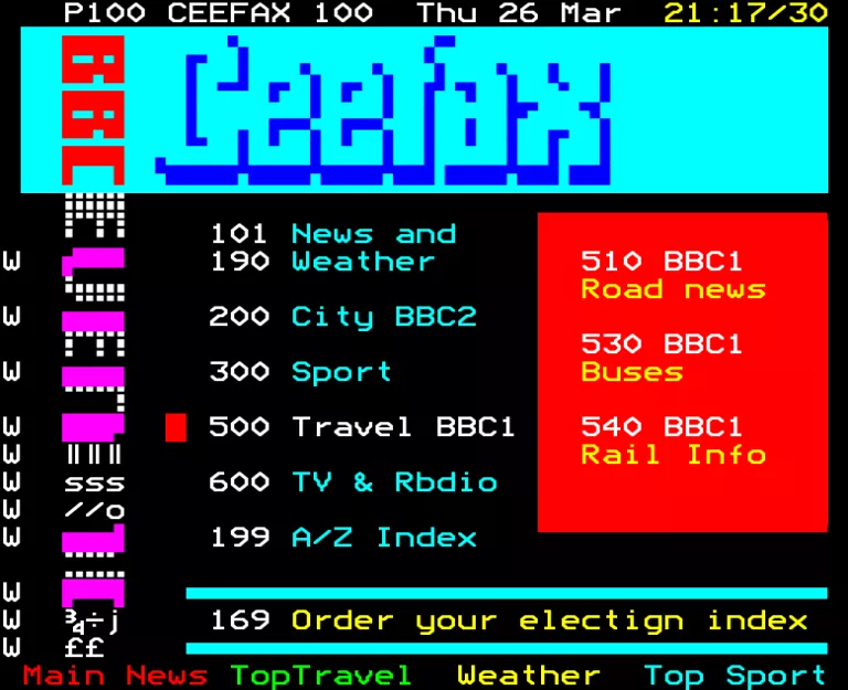 BBC2 from Thursday 26th March 1992