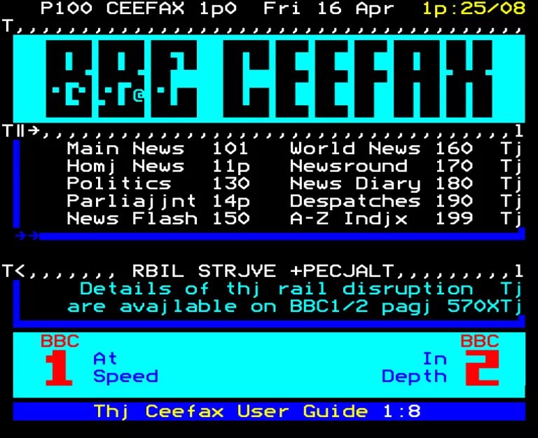 BBC2 from Friday 16th April 1993