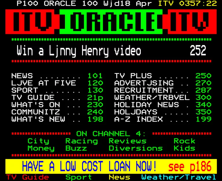 Central from Wednesday 18th April 1990