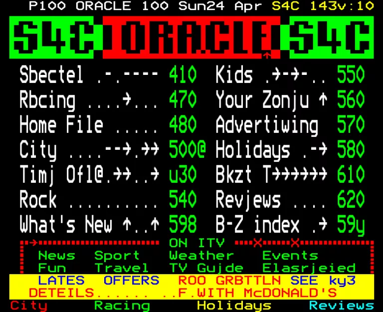 S4C from Sunday 24th April 1988