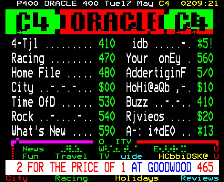 Channel Four from Tuesday 17th May 1988