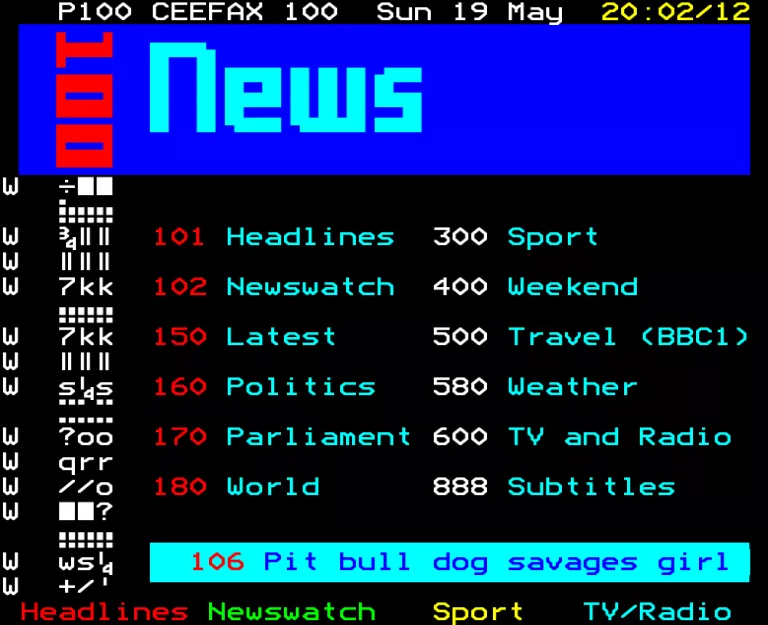 BBC2 from Sunday 19th May 1991