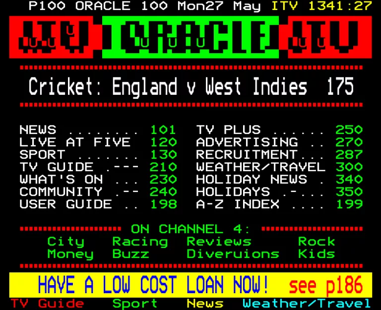 Granada from Monday 27th May 1991