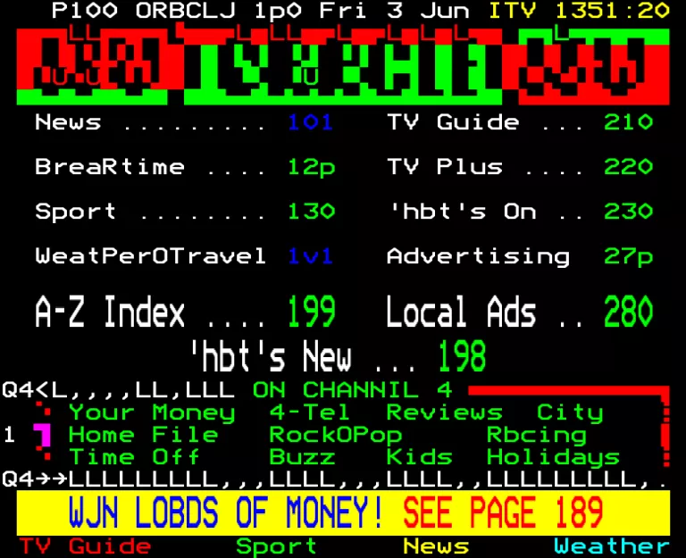STV from Friday 3rd June 1988