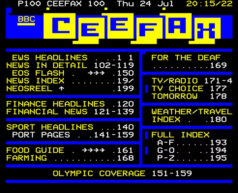  from Thursday 1st January 1970
