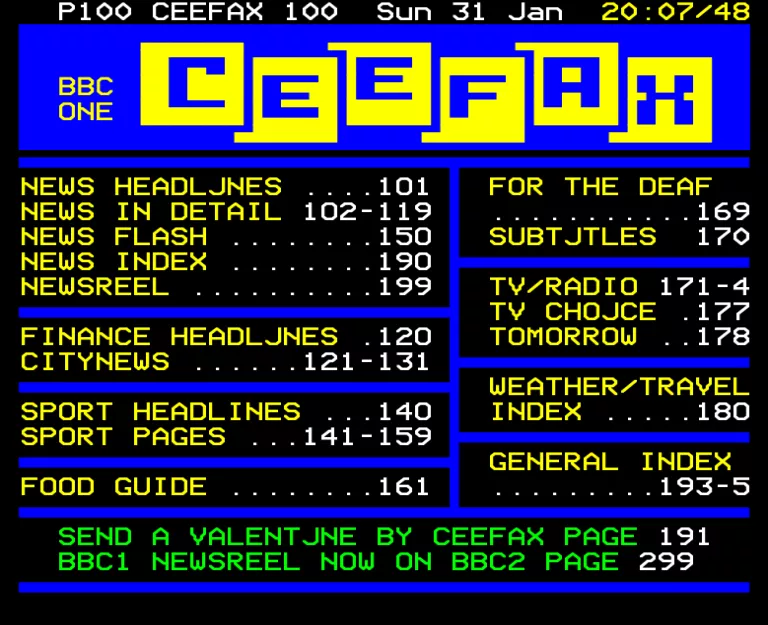  from Thursday 1st January 1970