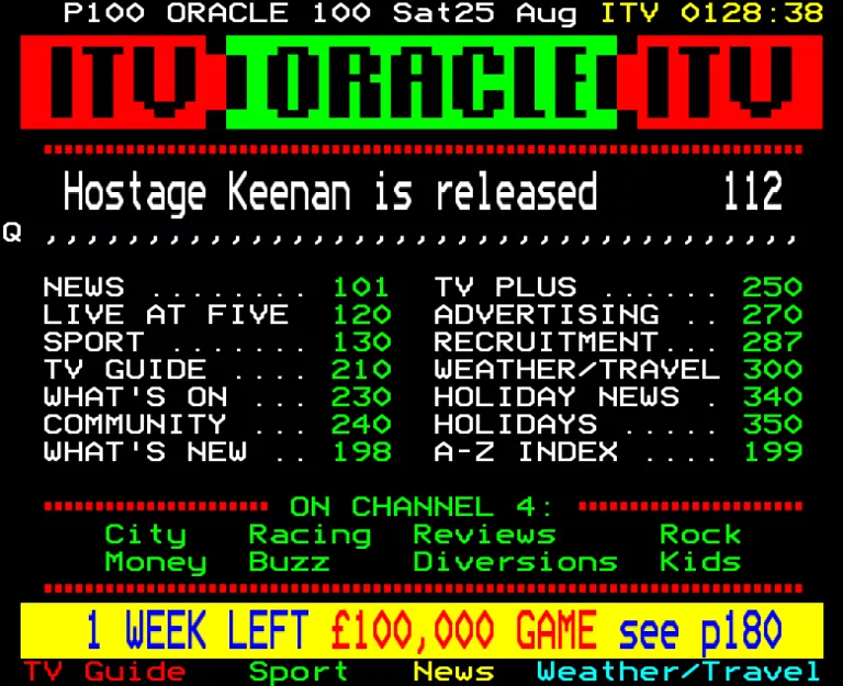 from Thursday 1st January 1970