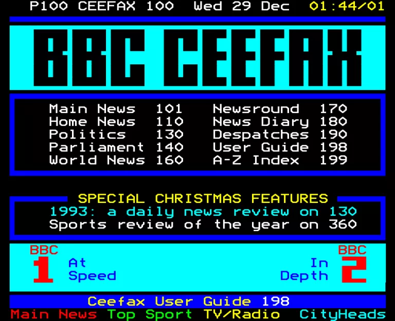  from Thursday 1st January 1970