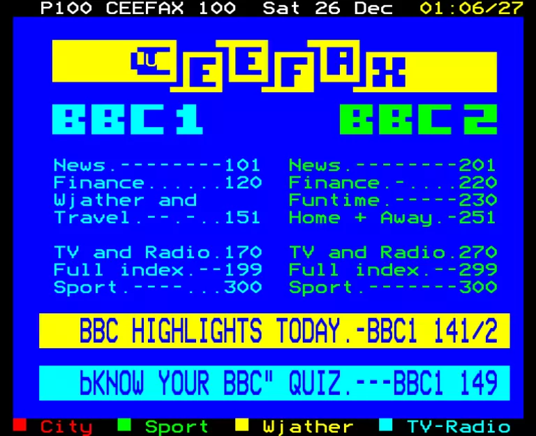  from Thursday 1st January 1970