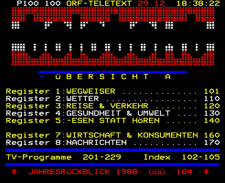 ORF1 (FS1) from Thursday 29th December 1988