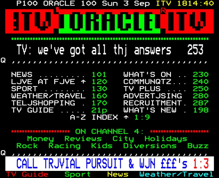 STV from Sunday 3rd September 1989