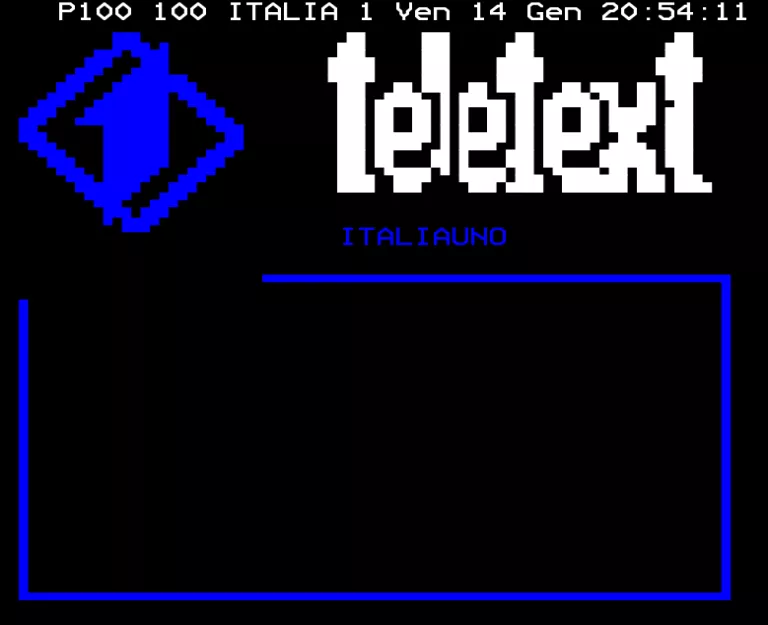 Italia 1 from Friday 14th January 1994