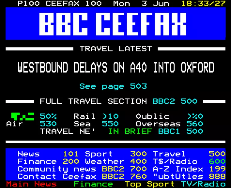 BBC1 from Sunday 30th June 1996