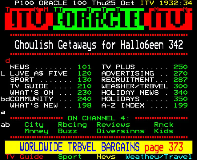 Yorkshire from Thursday 25th October 1990